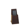Mahogany wooden TV remote control holder