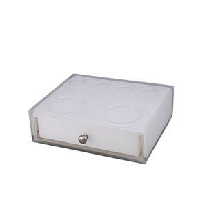 Easton Hotel White Crystal Amenities Box