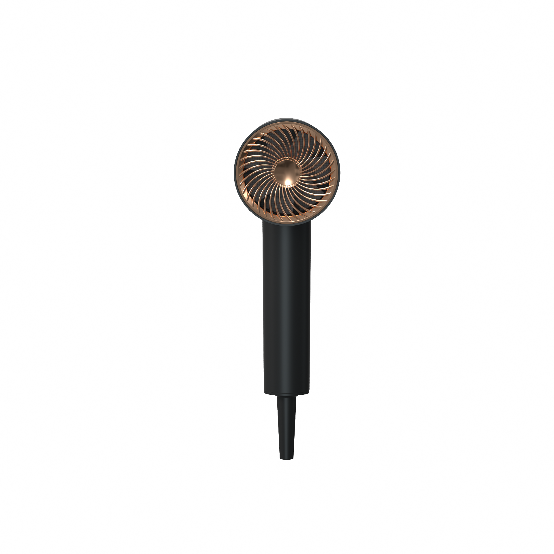 Matte Compact Black Hotel Hair Dryer