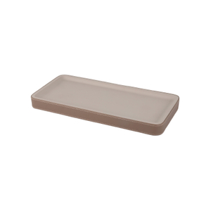 China supplies durable leatherette product bathroom hotel hospitality tray
