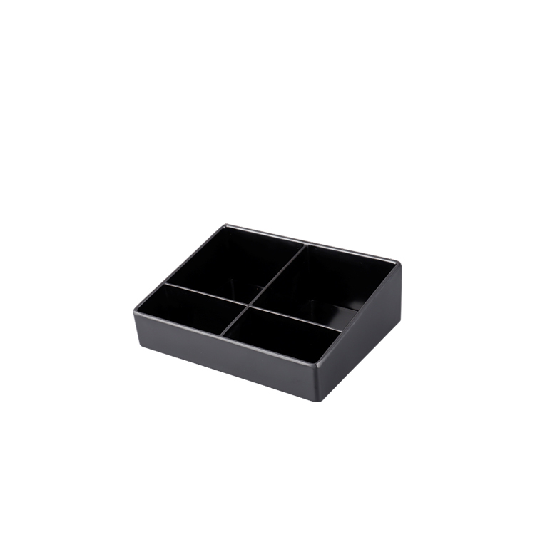 Black Color Sachet Tray for Hotel