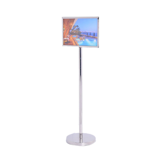 Easton Hotel Stainless Steel Polished Finish L305 X W425 X H1305mm Sign Stand