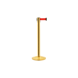 Gold chrome finish stainless steel of stanchionn