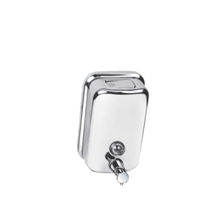 Easton Hotel 304 Stainless Steel Material Polish Finish 500 ml Capacity Soap Dispenser