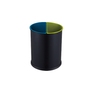  Round Shape Double Layer Room Recycle Bin For Hotel 