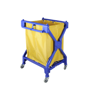 Foldable linen cart for hotel